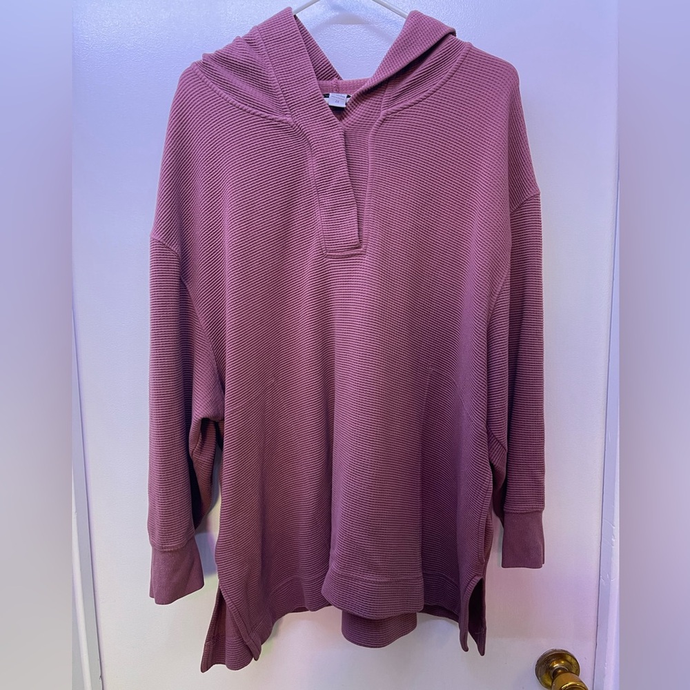 Athleta Coaster waffle hoodie women’s 2X